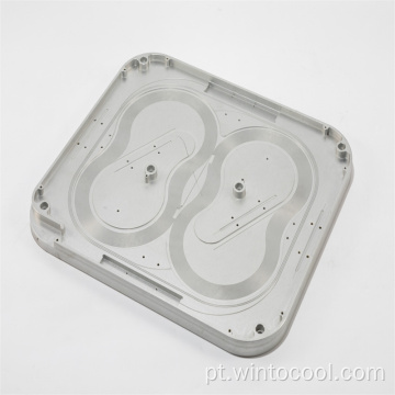 Placa fria de líquido CNC de calor de alumínio personalizado